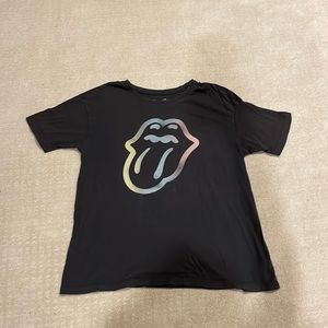 Grey rolling stones t-shirt